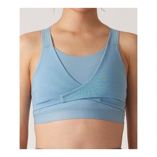 VSG ビスジー ミディアムサポートブラ VS-I002T-AB75-LBLU ライトブルー 5,500円