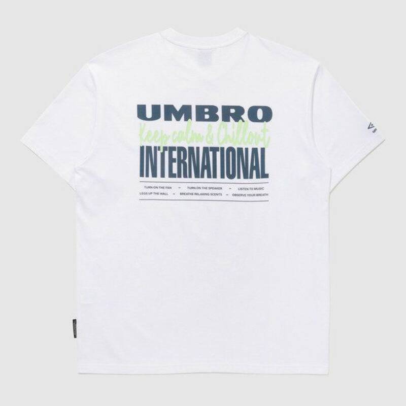 UMBRO 아이스코튼 듀라론 쿨링 레터링 반팔 티셔츠 UQ221CRS66 197052 1787312 1000691167815