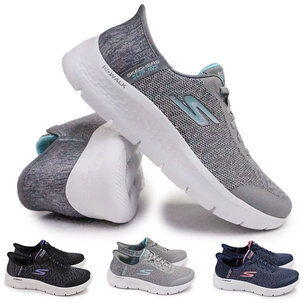 スリップインズ レディース 124842W ゴーウォーク フレックス キーリー 手を使わずに履ける ワイド