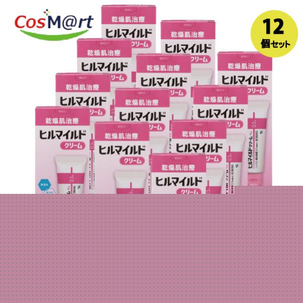 【12個セット】 【第2類医薬品】ヒルマイルドクリーム60g(4987286317175-12)