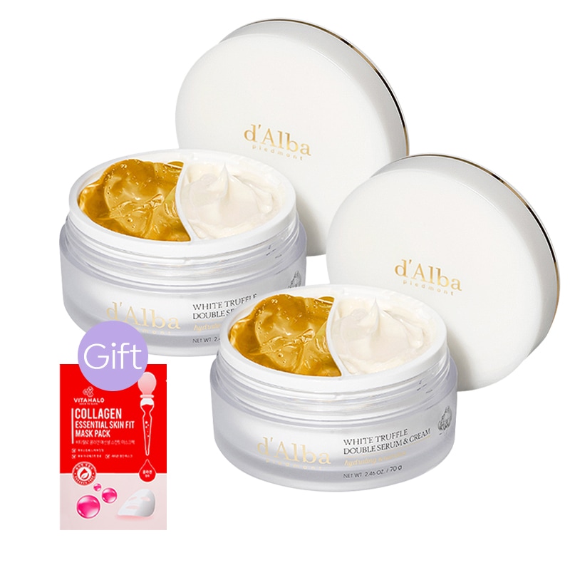 【正規品】ダブルセラムアンドクリーム 70g (2個) 12,800円