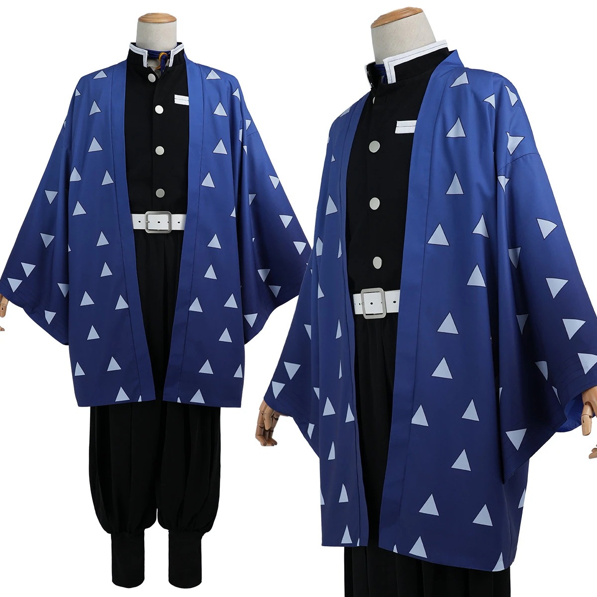 [2026 新作]HOLOUNCOSER 獪岳 コスプレ 衣装 上弦の陸 善逸 兄弟子 雷の呼吸 フルセット C服 仮装 ハロウィン アニメ