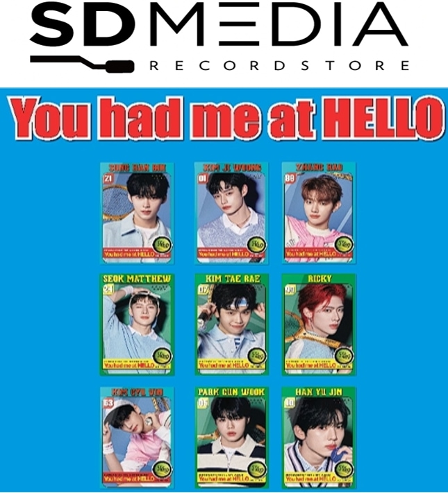 ZEROBASEONE - [9点 SET] You had me at HELLO [ZEROSE ver] POCA ALBUM