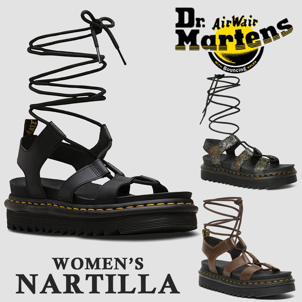 ドクターマーチン 国内正規販売代理店 サンダル レディース Dr.Martens 24641001 25557029 27297201 NARTILLA ナルティラ