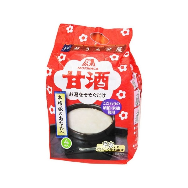 森永製菓 甘酒 4袋 10 メーカー直送