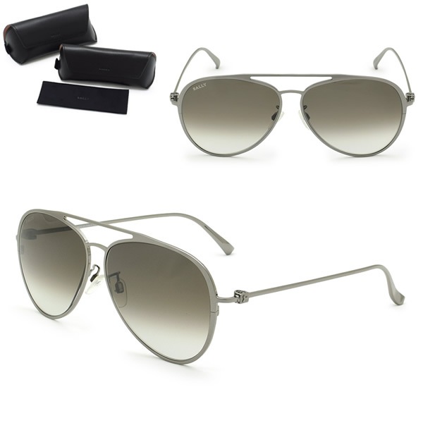 サングラス BY0024-D/S 08K 61 サングラス ノーズパッド UVカット メンズ ガンメタル グレーグラデーション