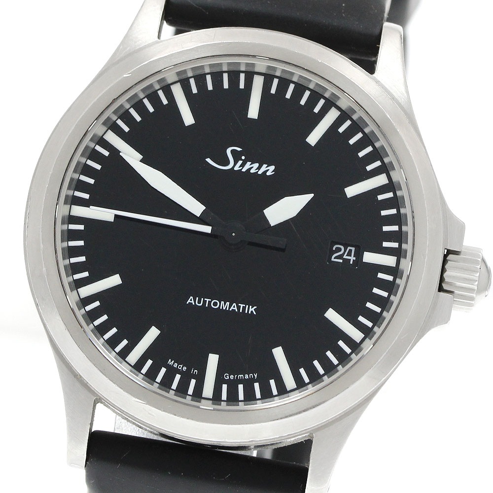 ジン Sinn 556 デイト 自動巻き メンズ 箱・保証書付き_950769【中古】