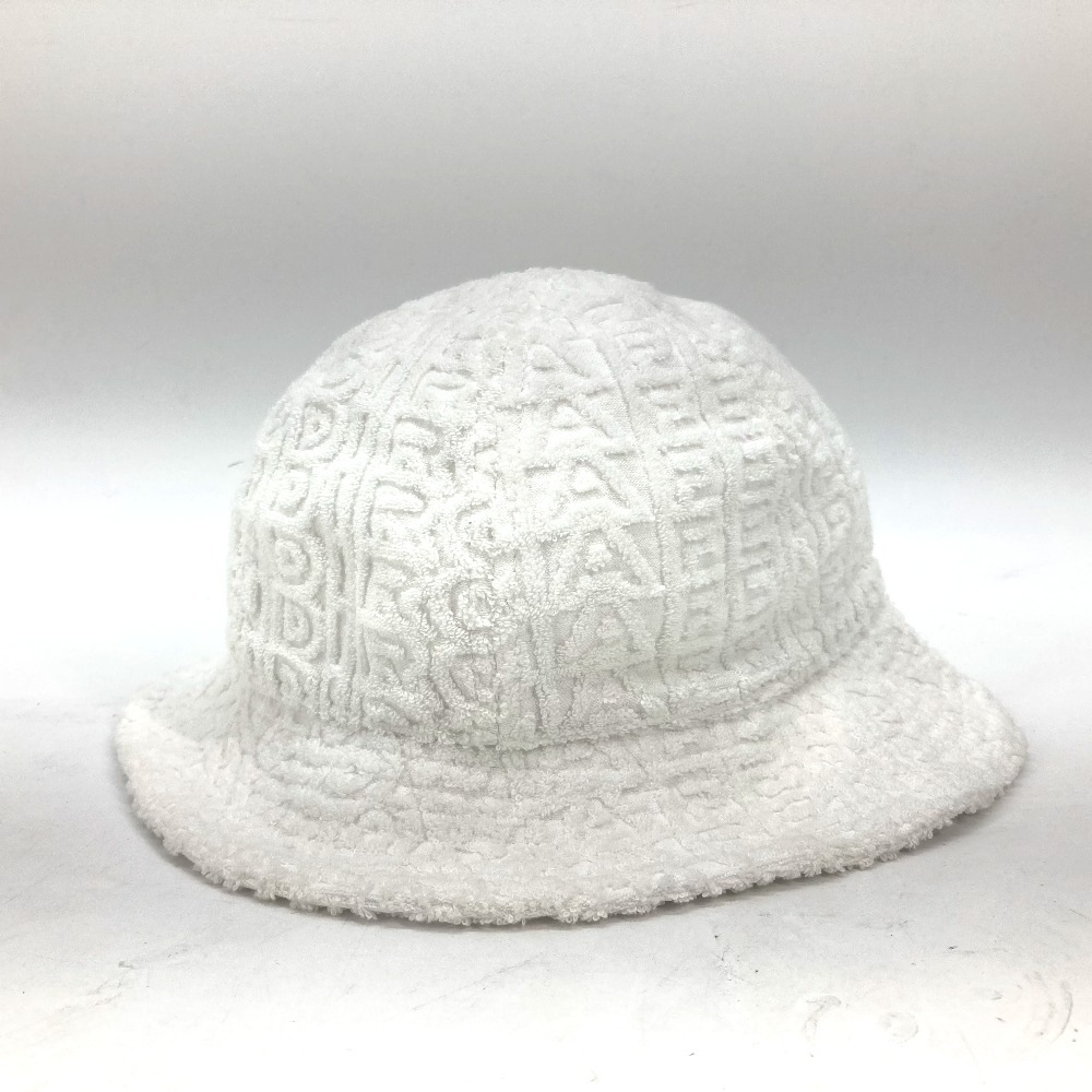 ハット FXQ982 ロゴ MARC JACOBS コラボ マークジェイコブス ハット帽 帽子 バケットハット パイル ボブハット コットン ホワイト 25,773円