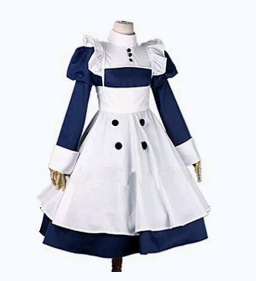 黒執事 メイリン　メイド服 風 コスプレ衣装 変装 コスチューム イベント仮装 キャラクター仮装 cos ハロウィン