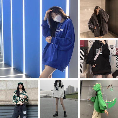 Qoo10 パーカー ジャケット 韓国ファッション レディース服