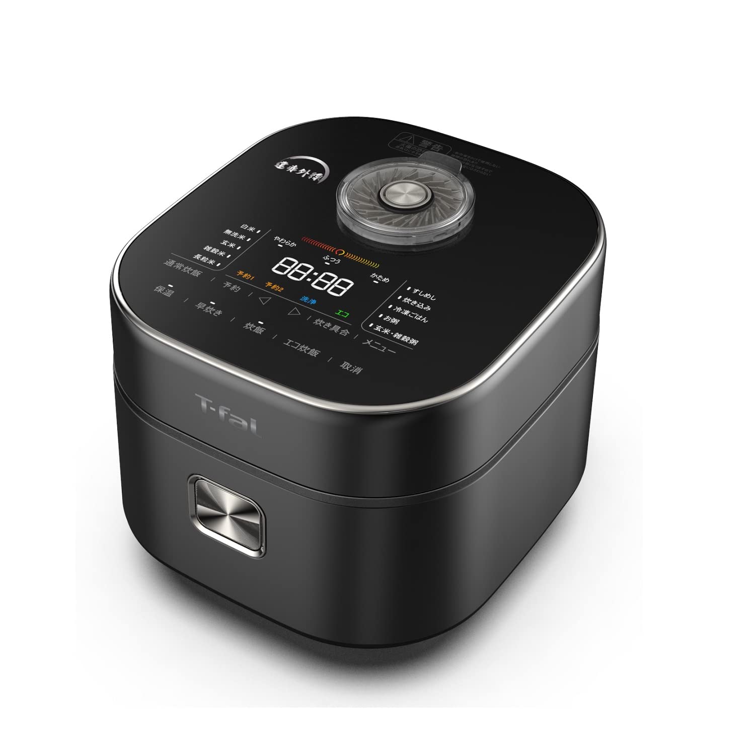 ティファール 炊飯器 5.5合 遠赤外線 高火力IH お米の芯まで一気に直火炊き 粒立ち 球状釜「ザ・ライス」 ブラック RK8808JP