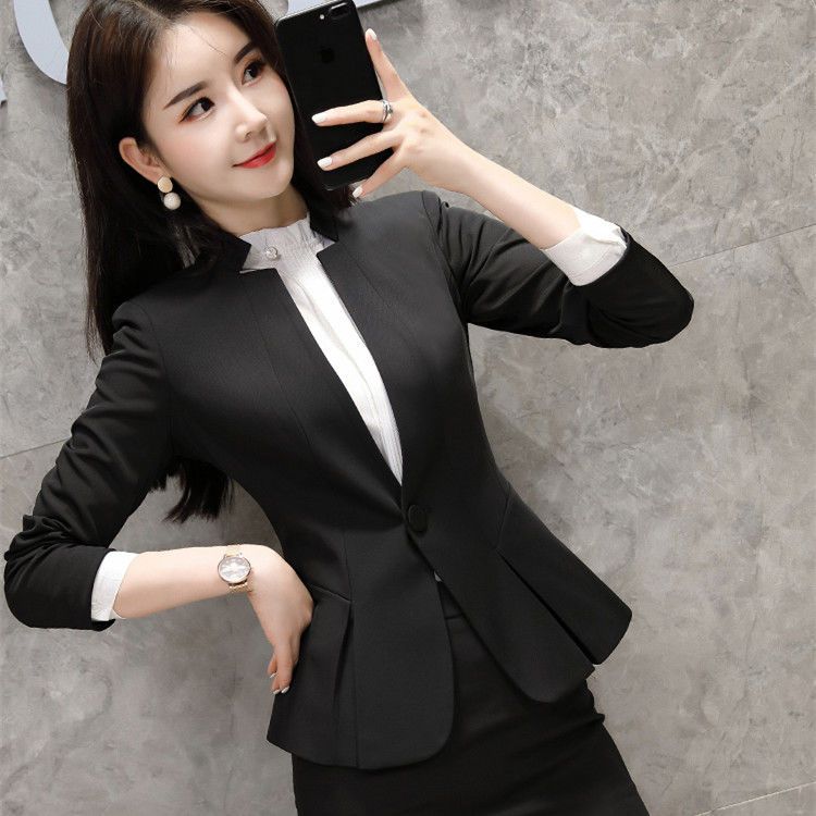 2023新入荷 秋冬 三点セット 高級感 スーツセット 気質 おしゃれ 通勤 制服 ビジネス カジュアル レディースファッション 5,238円