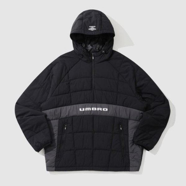 パディング JQS UP421SWTO4-BLK フットボールキルティングパディングアノラック / BLACK
