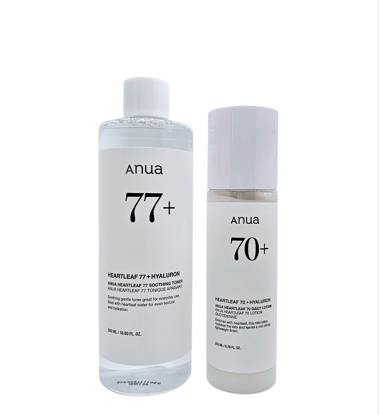 ドクダミ鎮静ルーチンセット(化粧水 500ml＋乳液 200ml)