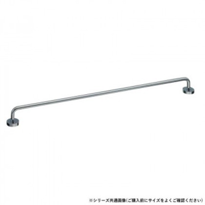 シロクマ キャップ付タオル掛 600mm クローム BT-2
