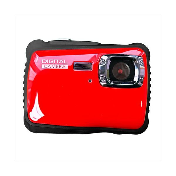 デジタルカメラ ヴェルド TN-WTP-CAM01/RED レッド(800万画素)