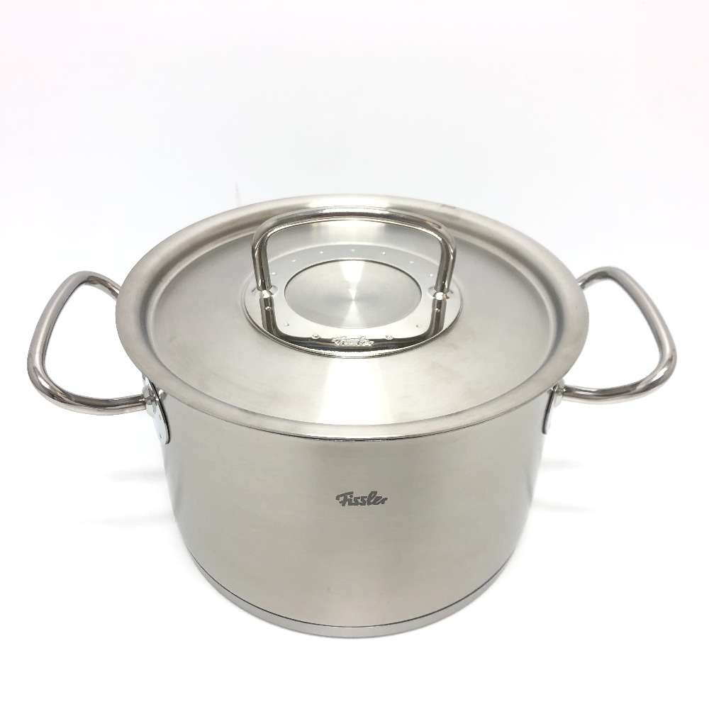 Fissler フィスラー 調理器具 プロフィ 20cm シチューポット 両手鍋 ステンレス シルバー