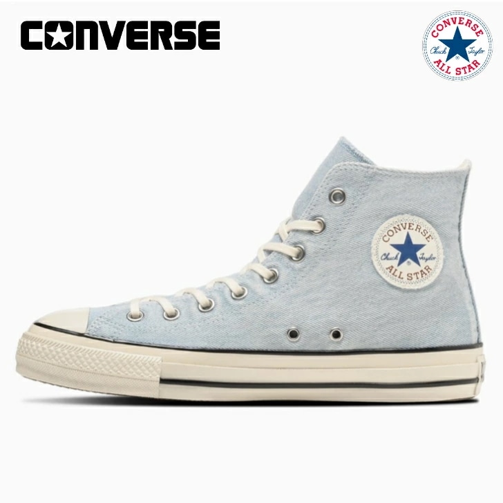 コンバース スニーカー オールスター ハイカット ＵＳ エイジドデニム ＨＩ CONVERSE ALL STAR US AGEDDENIM HI レディース メンズ