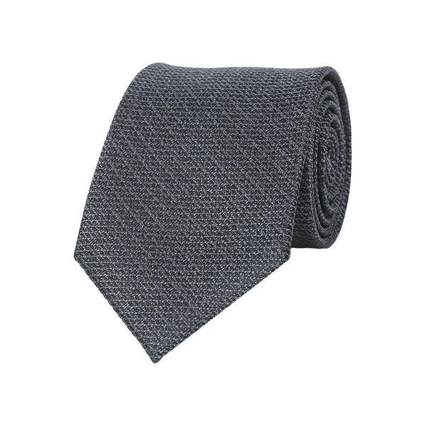 シルク100 ソリッド ジャカード スリム ネクタイ__DLF1ACF1281G1