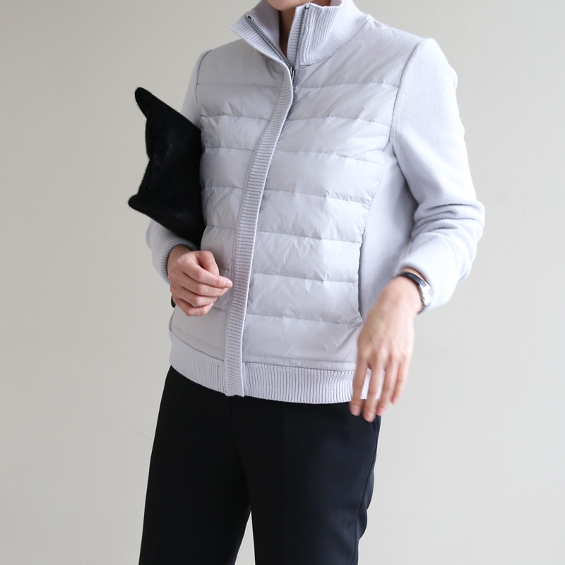 [The Bree]ふわふわふんわり素材感!限定数量ダウンニットジャケット