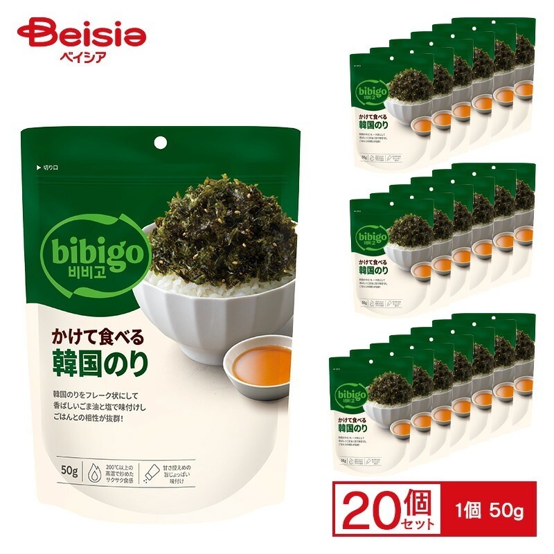 CJ FOODS かけて食べる韓国のり 50g×20