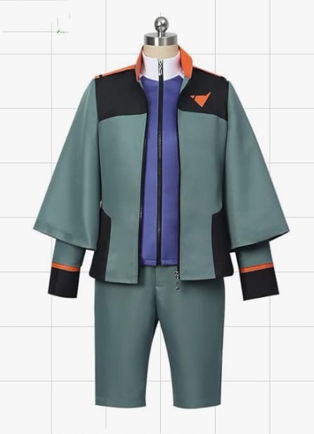 実物撮影（ウィッグ靴追加 ） 水星の魔女 グエル・ジェターク コスプレ衣装