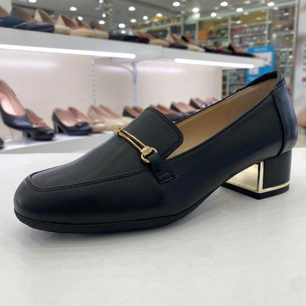 女性用快適セミフォーマルローファー PFESHP8I7BK HSFF2A GN