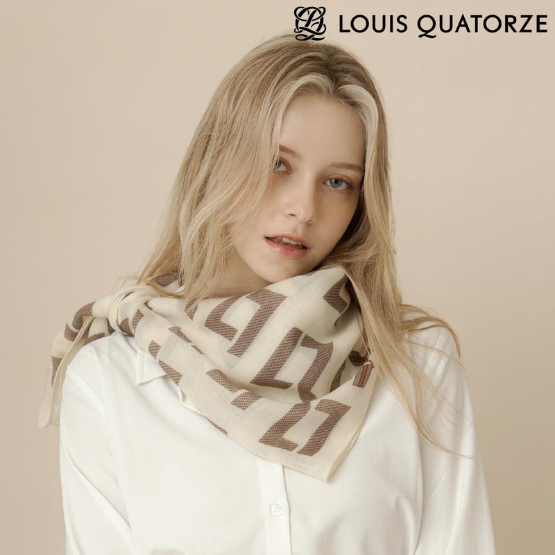 (2BPP453IV) ウールロングスカーフ アルトアイボリー