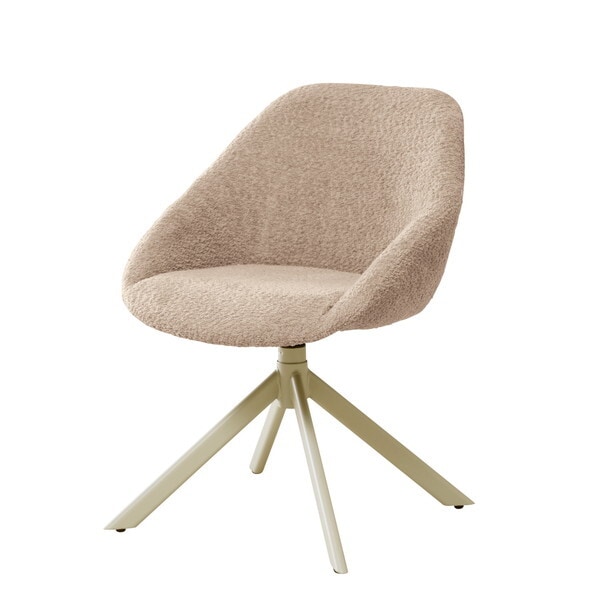 HEXA-WF(BE) ベージュ ヘクサ ラウンドチェア メーカー直送