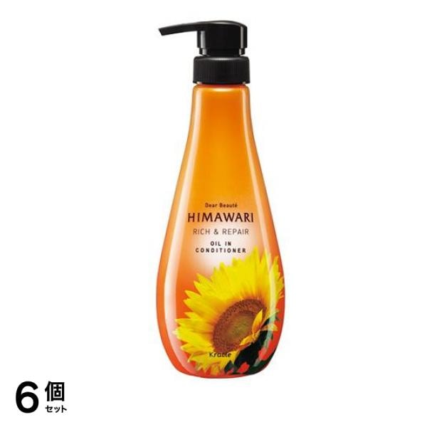 HIMAWARI オイルインコンディショナー リッチ&リペア 500g (ポンプ) 6個セット