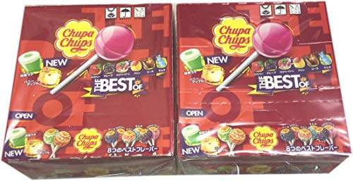 チュッパチャプス　90本(45本2箱)ベストオブフレーバー