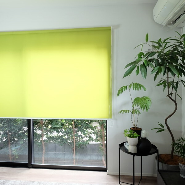 TOSO Sロール 採光 グリーン W180 × H220 ボールチェーン式ロールスクリーン メーカー直送