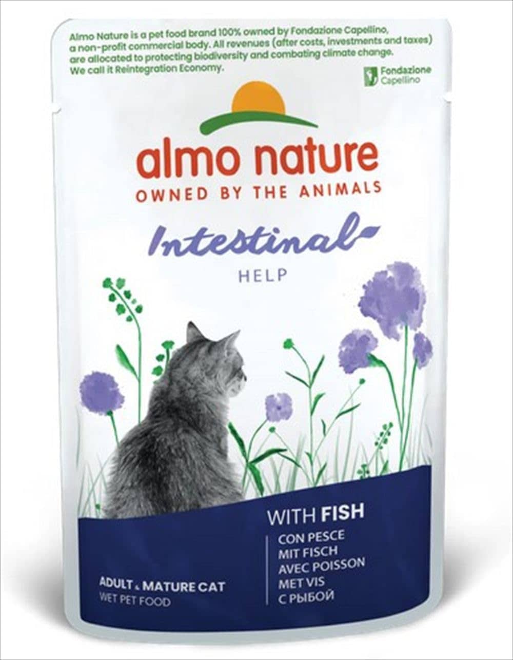 送料無料 アルモネイチャー キャットフード ファンクショナルセンシティブ パウチ フィッシュ入りお肉のご馳走 70g×30個 (ケース販売)