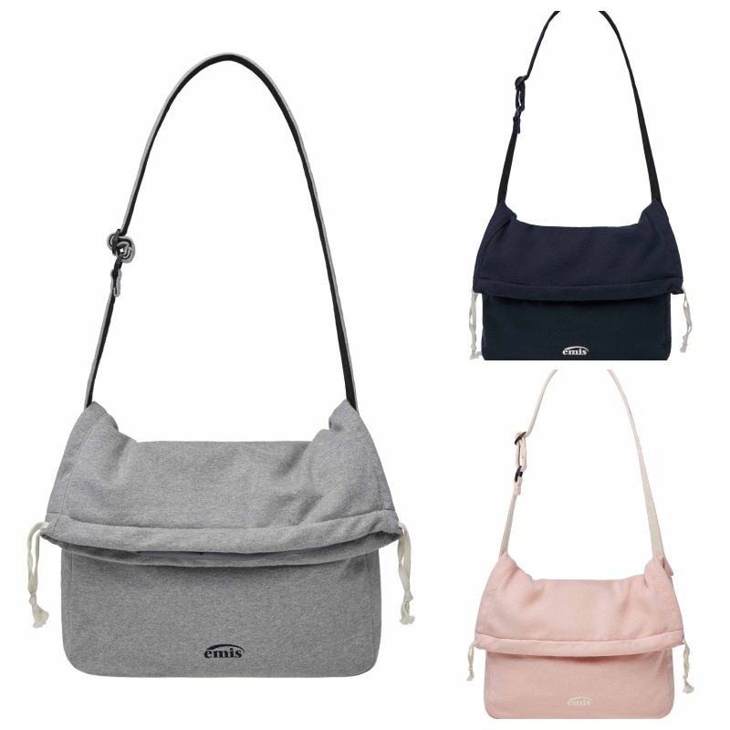【EMIS】 JERSEY FOLDING CROSSBODY BAG : 3COLORS