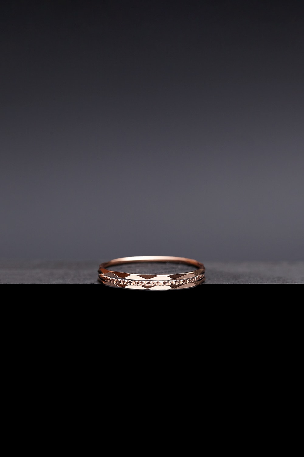 [HAZINA] Trinity Symmetrical Triangle Ring