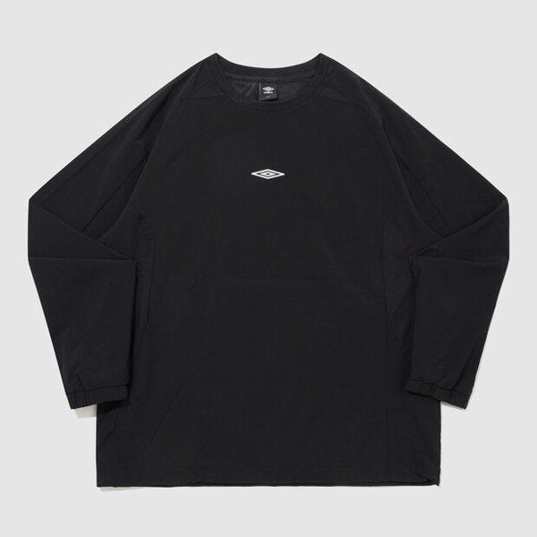オールラウンドストレッチ長袖ピステ BLACK UR121SWT22 BLK0