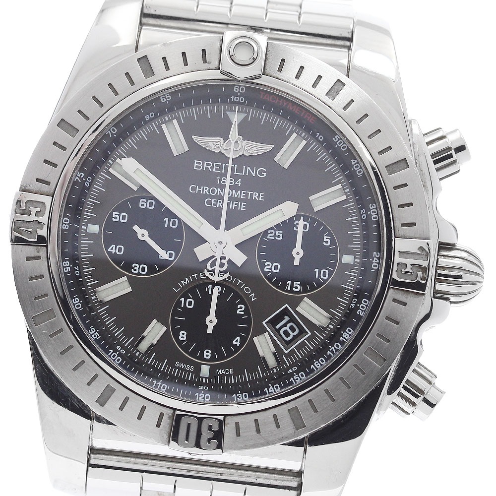 ブライトリング BREITLING AB0115 クロノマット 44 スペシャル 日本限定 自動巻き メンズ 箱・保証書付き_888665【中古】