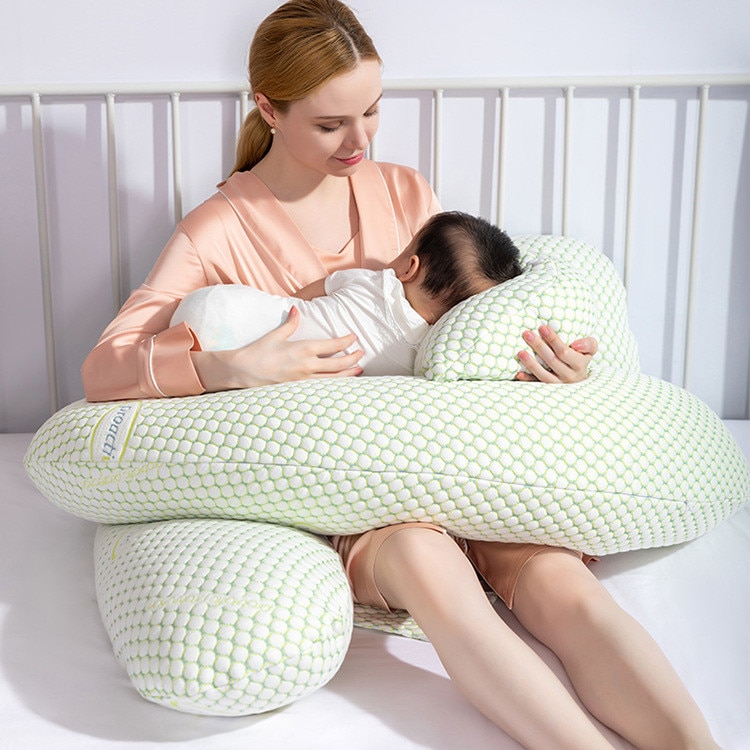 早い者勝ち マタニティ枕 U字型 授乳クッション ランバーサポートピロー デュアルユース 新品