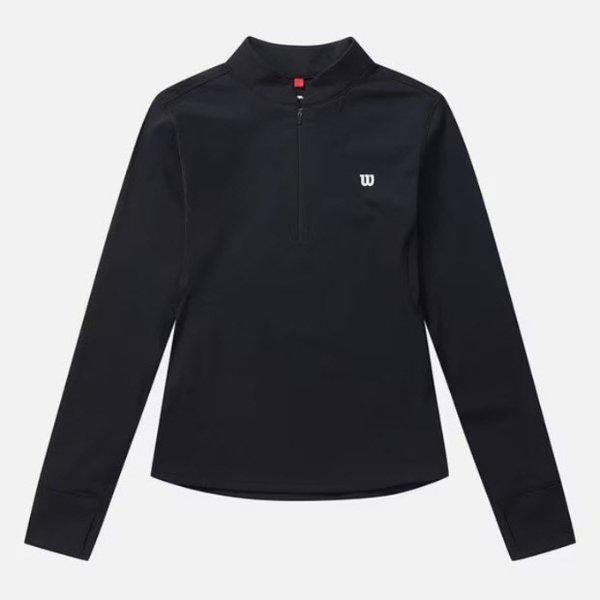 長袖Tシャツ JQS W243002TTL92-BLK ピュアソフトフレックス長袖Tシャツ