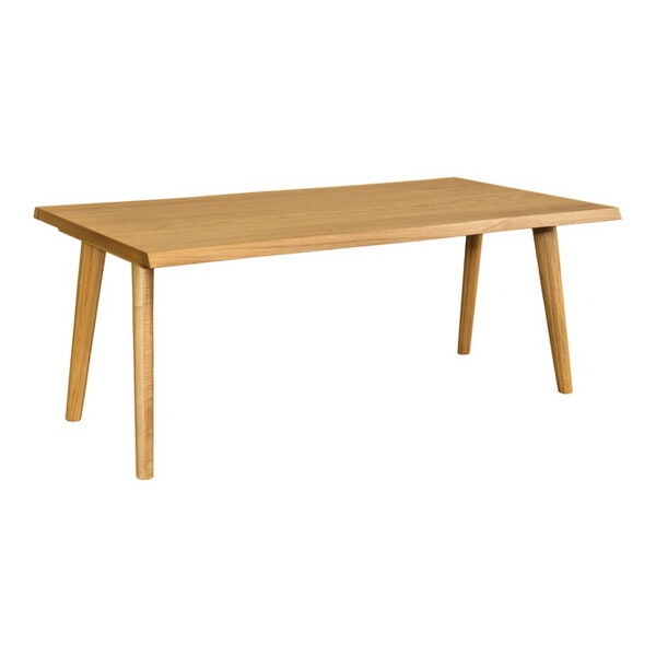 筑波産商 クラフト 180 ダイニングテーブル ハ脚 NA メーカー直送