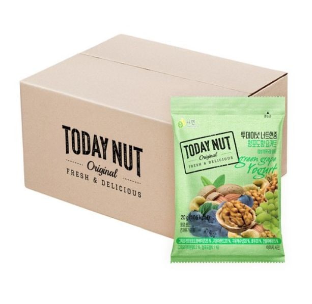 （トゥデイナッツ）ナッツ一握り マスカットヨーグルト ナッツ ギフトセット 20g 50個