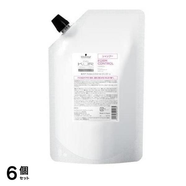 シュワルツコフ BCクア フォルムコントロール シャンプー 詰め替え用 600mL 6個セット
