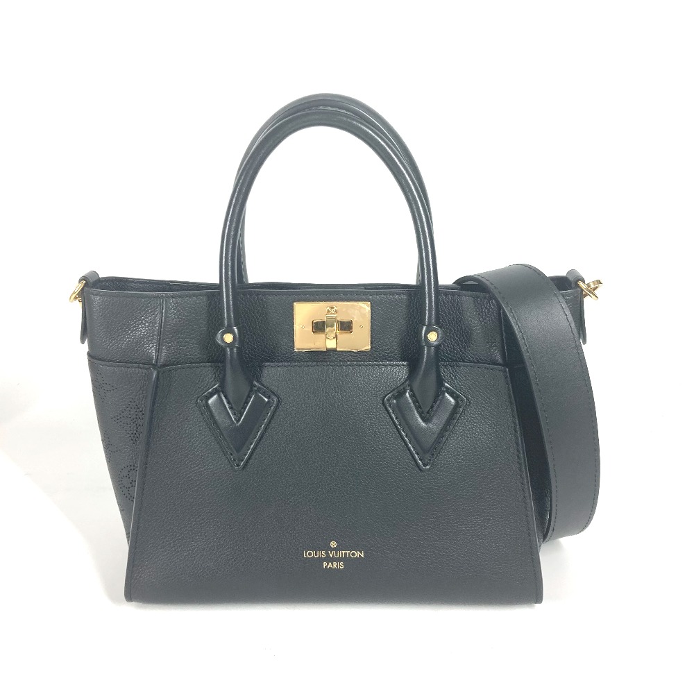 ショルダーバッグ M21546 オンマイサイド PM 2WAYバッグ カバン 斜め掛け トートバッグ ハンドバッグ カーフレザー ノワール ブラック