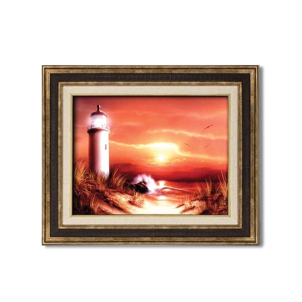 ( 額装品 ) 世界の名画 ダークブラウンアンティーク額 F6 アラン・ギアナ絵画額「グッドデイ」 フレーム 額縁 額