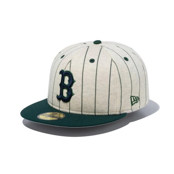 NEWERA CAP ニューエラ キャップ 59FIFTY MLB Oatmeal Heather ボストン・レッドソックス オートミール ダークグリーンバイザー メンズ 男性 帽子 ハット 小物 国 4,620円