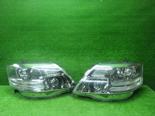 コーティング加工済　トヨタ　10　アルファード　後期　ヘッドライト　左右セット　HID　刻印7　210717806NR