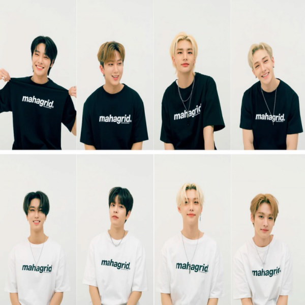 驚きの安さ 【新品】MAHAGRID MAHAGRID✕StrayKidsコラボ♡赤のTシャツ