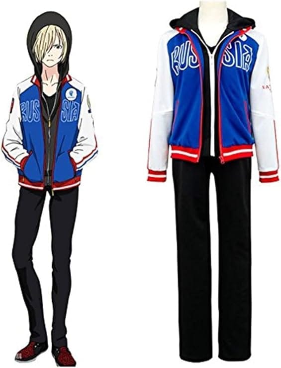 コスプレ衣装 ユーリ!!! on ICE ユーリプリセツキー 風 運動服 勝生勇利風 アニメ ゲーム コスチューム 変装 仮装