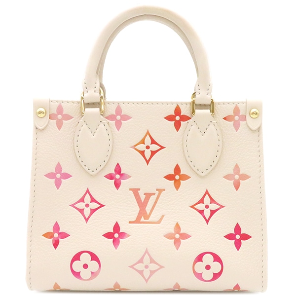 ルイヴィトン LOUIS VUITTON 2WAYバッグ オンザゴー BB モノグラムアンプラントレザー サンライズアクワレル ゴールド金具 新品 未使用 ショルダー M47115 RFID 【箱】【 230,720円