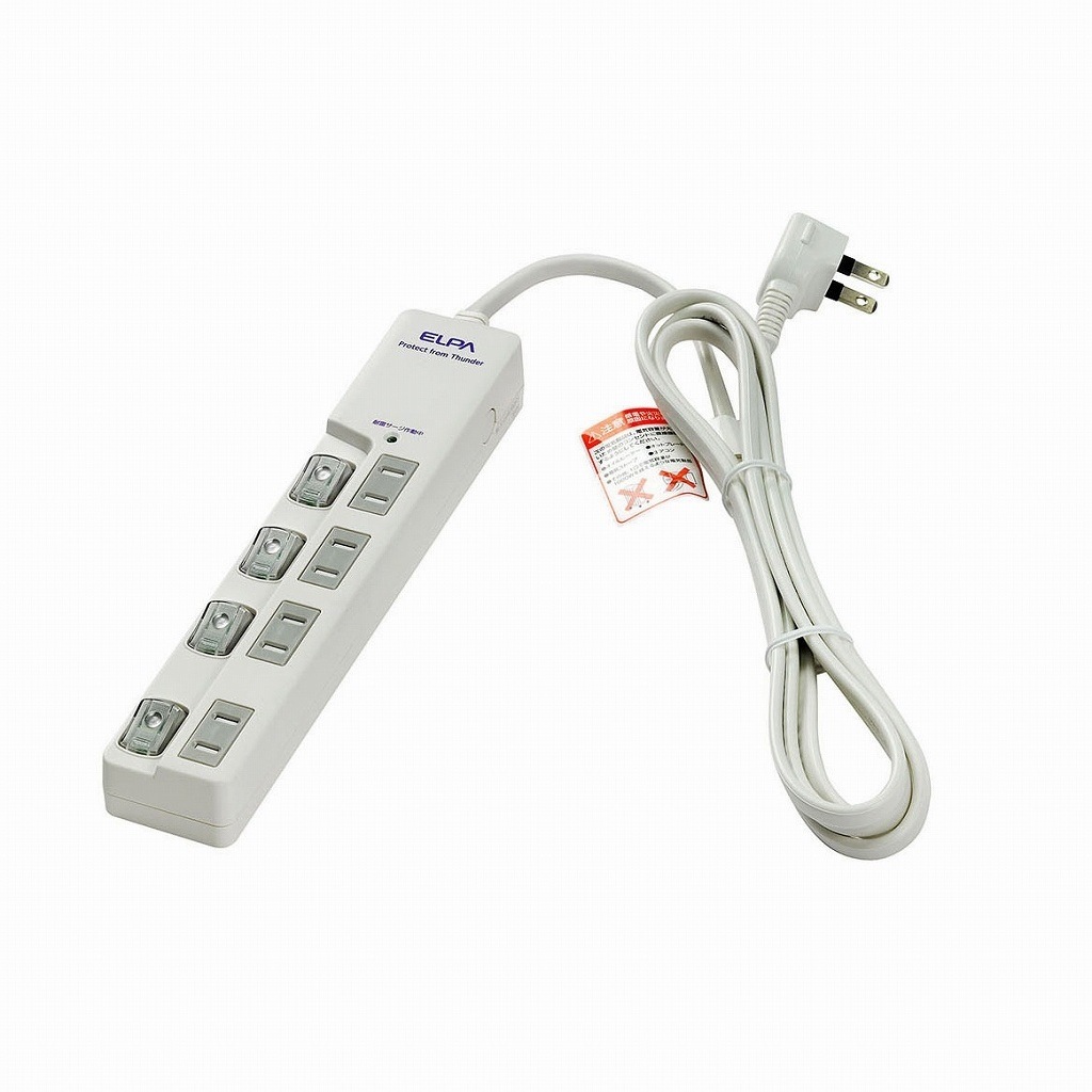 （まとめ買い）ＬＥＤランプスイッチ付タップ　ウエ WLS-LU4200RS [x3]